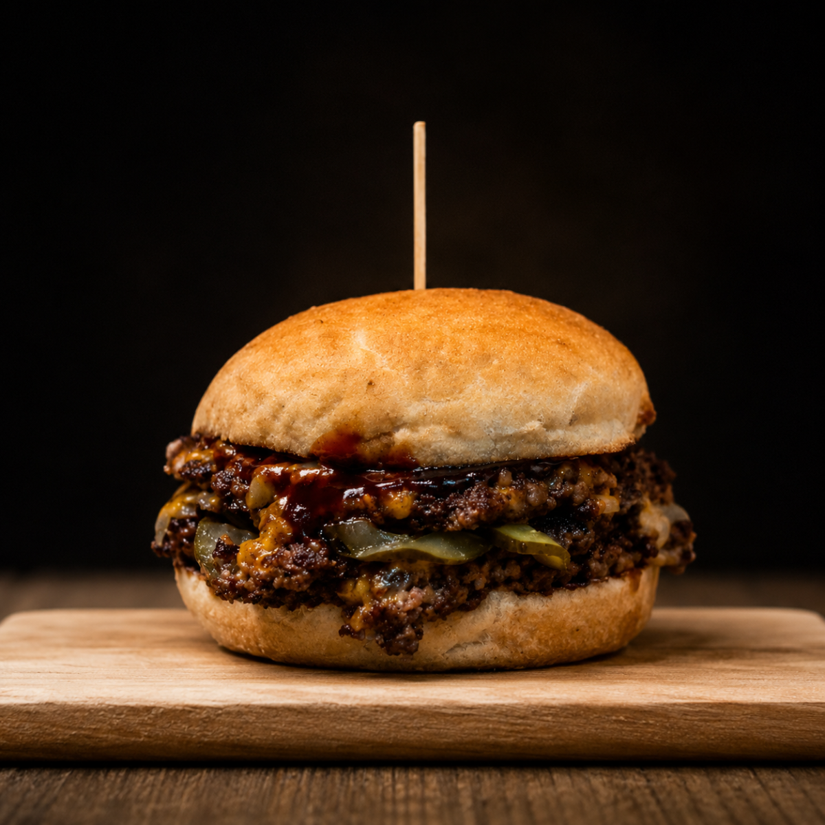 Classic smashed Burger